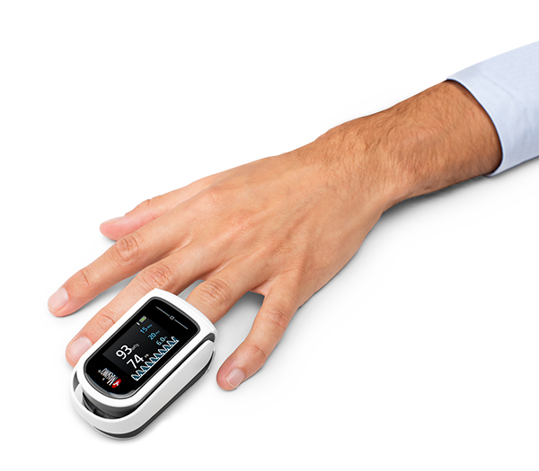 Masimo MightySat® Rx Fingertip Pulse Oximeter - SleepEh.ca