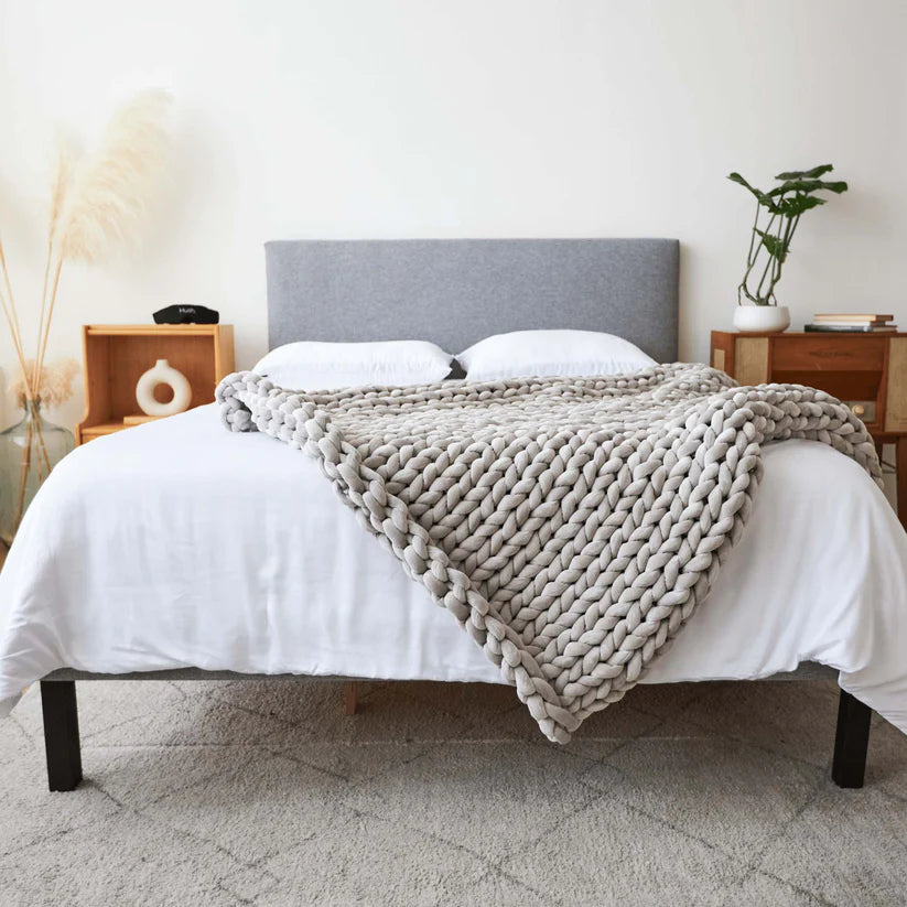 Hush Cotton Knit Weighted Blanket