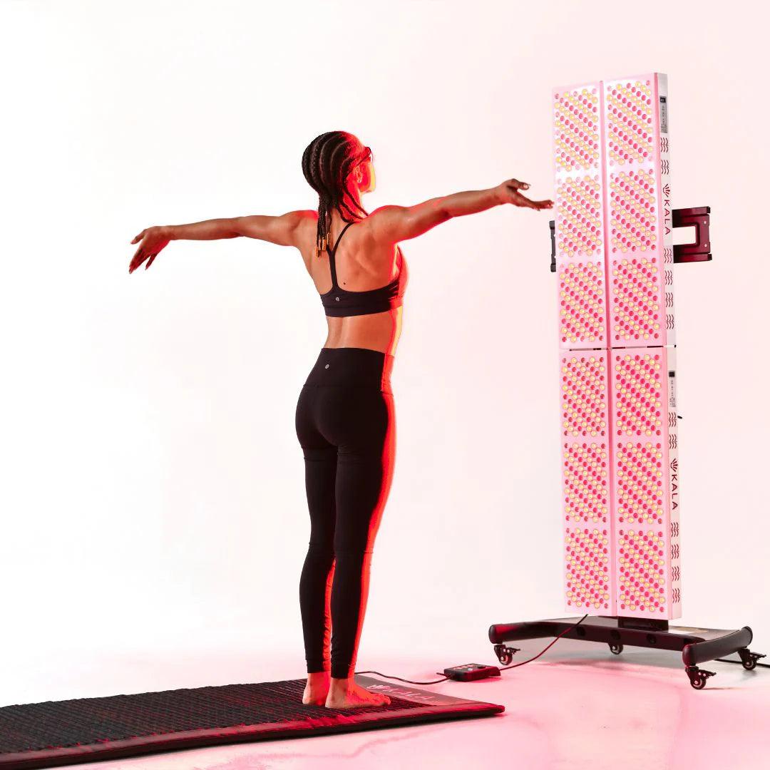 Red Light Quad Panel with Vertical Stand – SleepEh.ca
