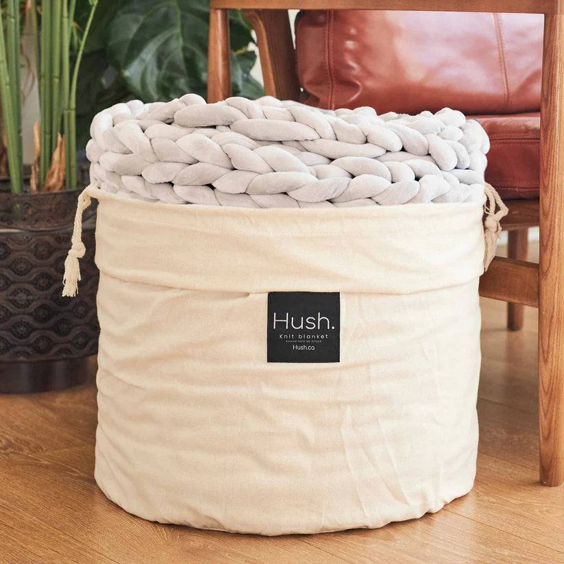 Hush Cotton Knit Weighted Blanket