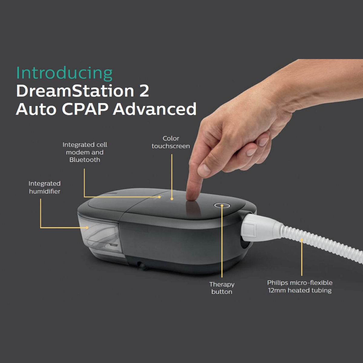 DreamStation 2 Auto CPAP Advanced + Z2 Travel Machine