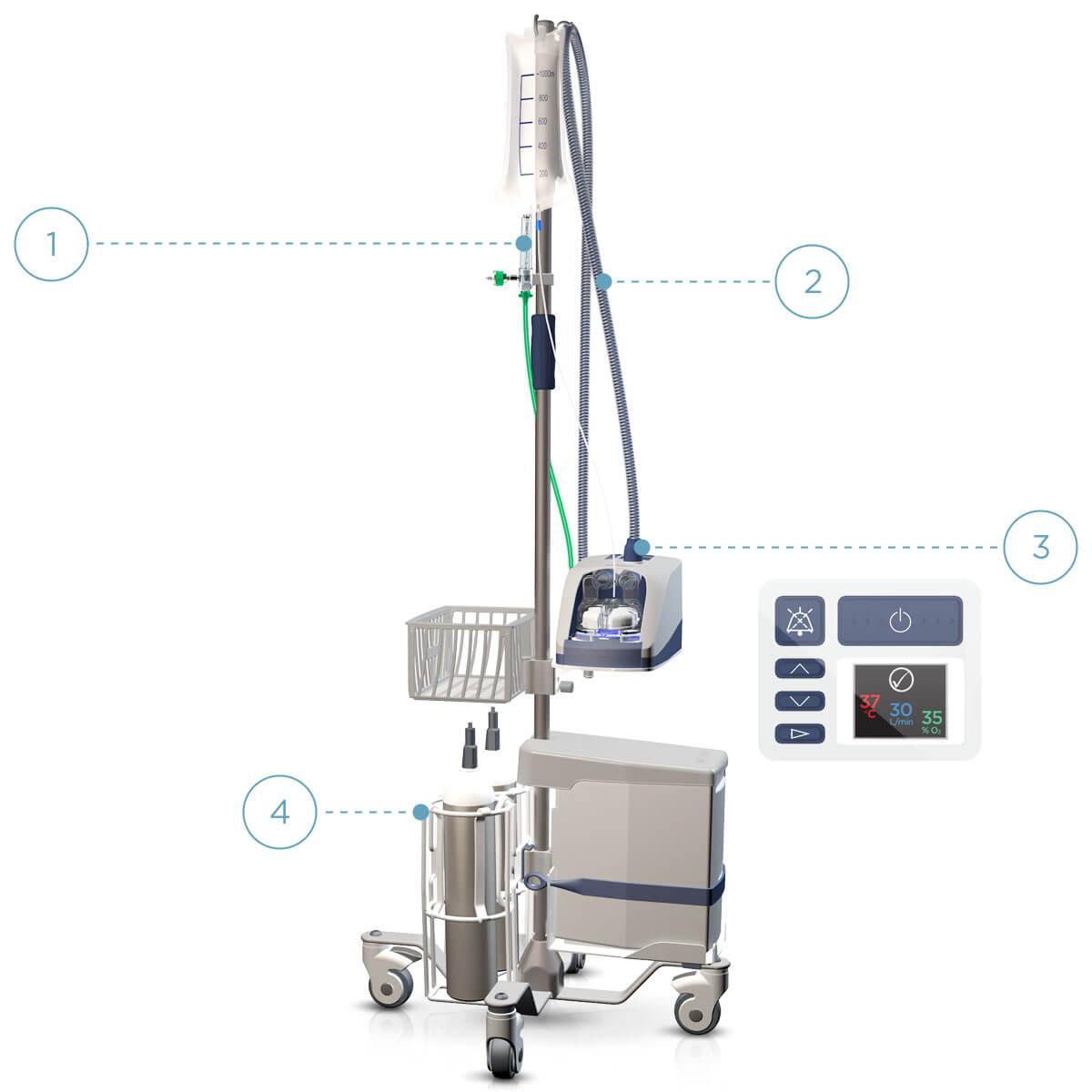 Airvo Machine Airvo™ 2 nasal high flow system – SleepEh.ca